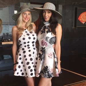 Dinner Party Dress 👗 with Hat